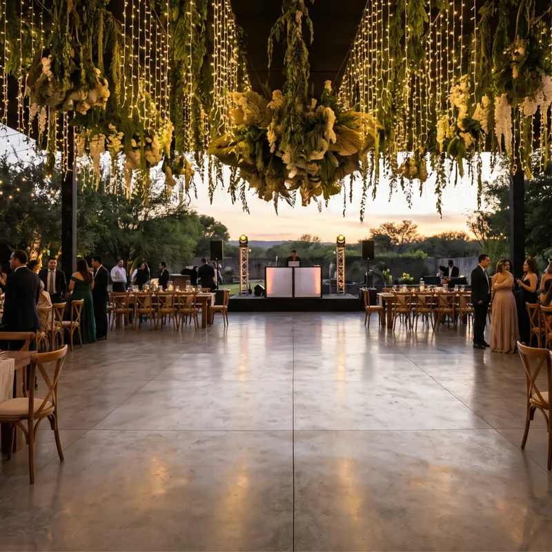 Celebración en la pista de baile